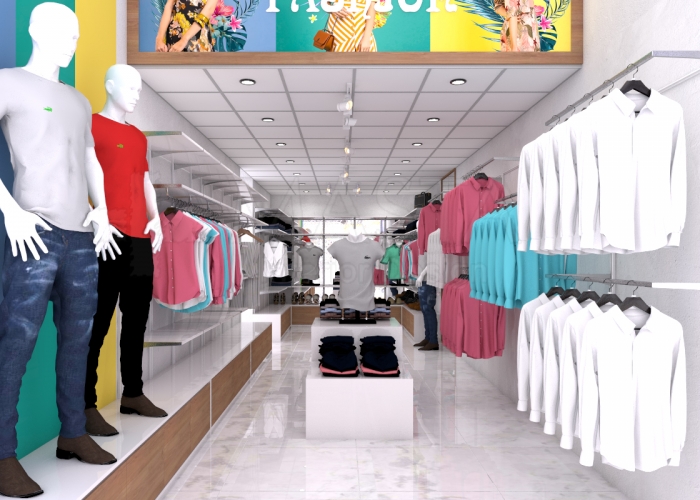 THIẾT KẾ SHOP THỜI TRANG J MART